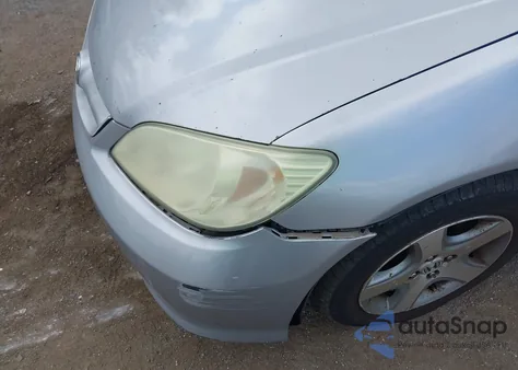 2004 Honda Civic Ex z USA, uszkodzony, nr VIN 2HGES26884H541275